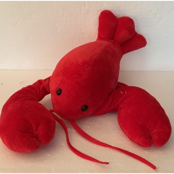 Red Lobster Large Plush Stuffed Animal Toy 18" Mary Meyer Ocean Sea Plush - Picture 1 of 14
